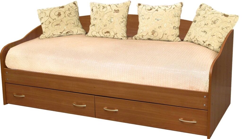 Кровать Софа 4 с ящиками от компании Ассорти Мебель для ВСЕХ - фото 1