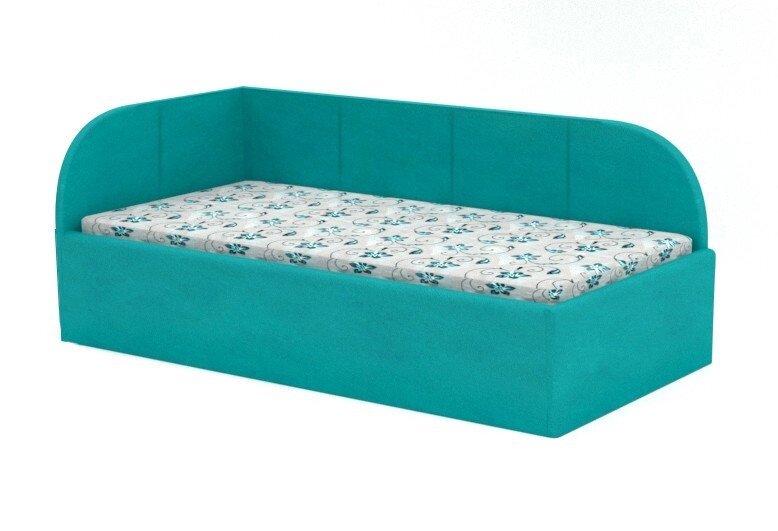 Кровать угловая мягкая Милена от компании Ассорти Мебель для ВСЕХ - фото 1