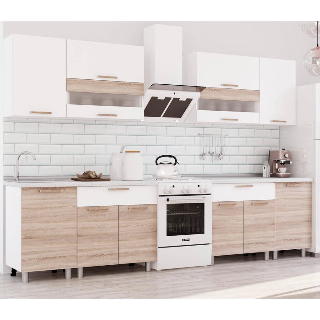 Кухня "Айсбери" 2.4м  (BTS) от компании Ассорти Мебель для ВСЕХ - фото 1