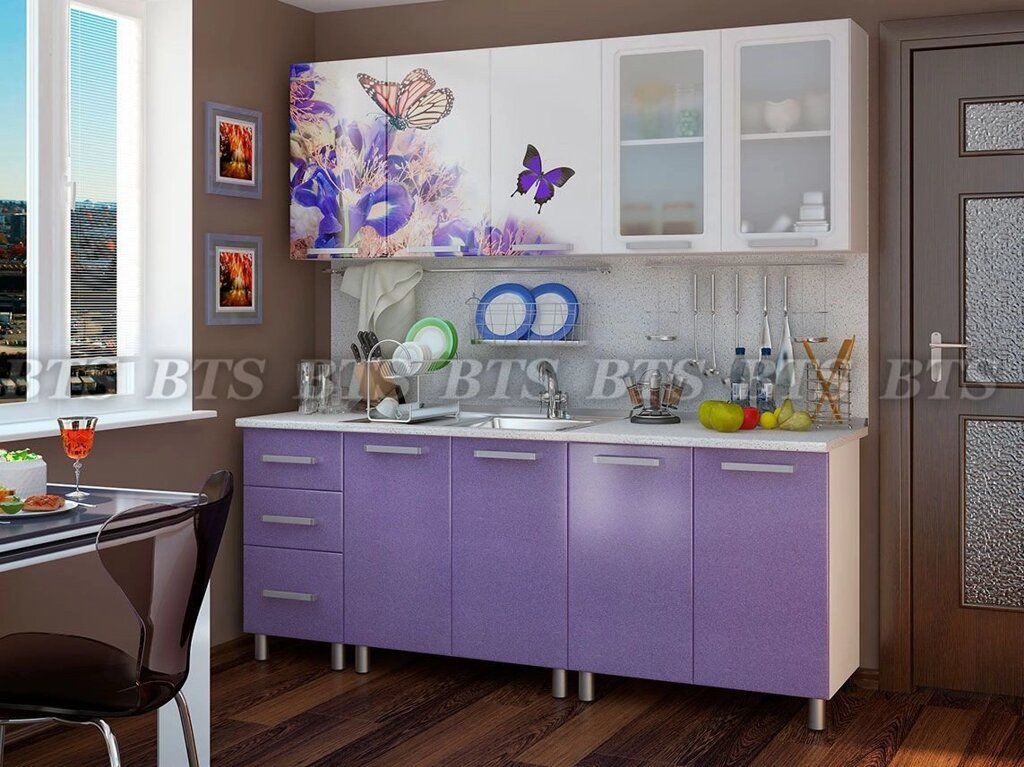 Кухня Люкс "Ирис" 2.0 м (BTS) от компании Ассорти Мебель для ВСЕХ - фото 1