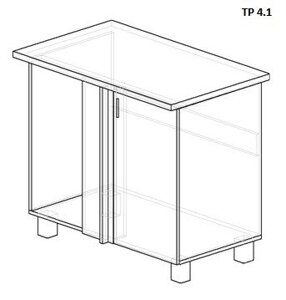 Кухонная тумба под мойку ТР 4.1