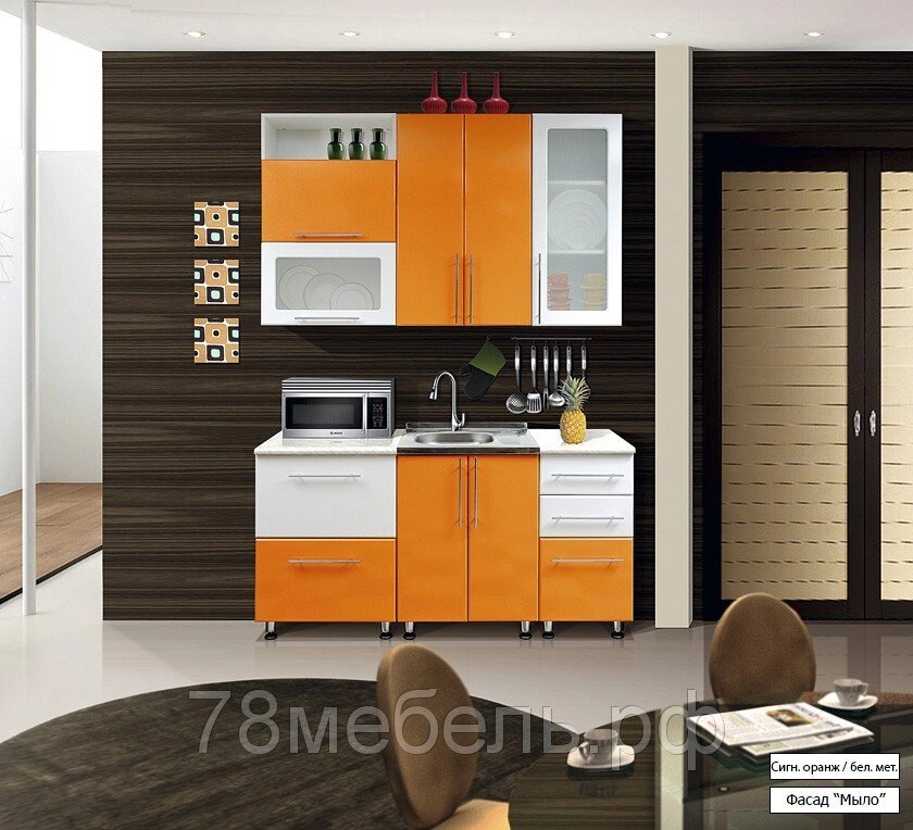 Кухонный гарнитур "Ника 1,6" от от компании Ассорти Мебель для ВСЕХ - фото 1