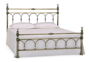 Кровать двуспальная «Виндзор» (Windsor) античная медь 1400*2000