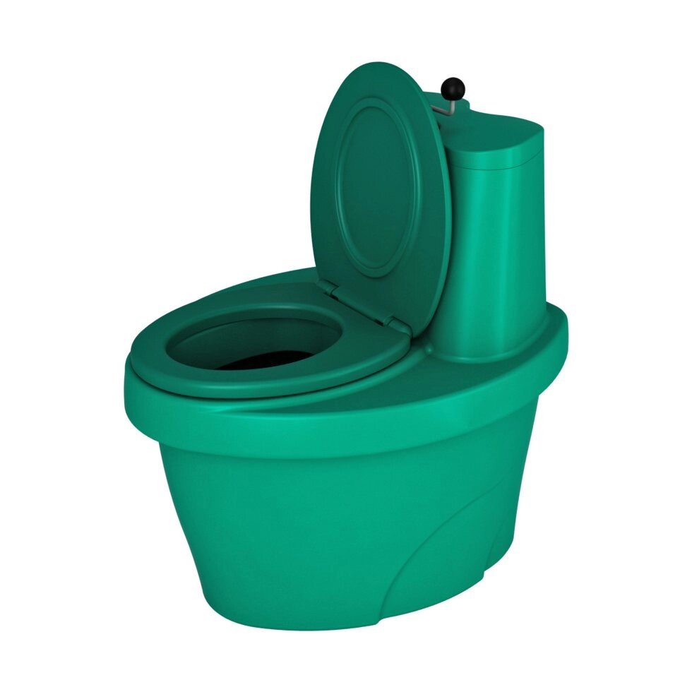 Торфяной туалет (зеленый) - распродажа