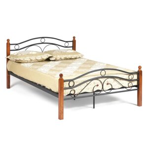 Кровать двуспальная АТ-803 Wood slat base 140*200