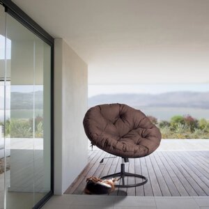 Кресло для отдыха CLOUDE HOME (подушка коричневая)(Т)