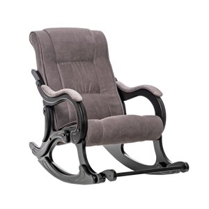 Кресло-качалка МИ Модель 77 венге, Венге, ткань Verona Antrazite Grey
