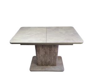 Стол обеденный раздвижной Урбан (мрамор/бетон) (ССО)