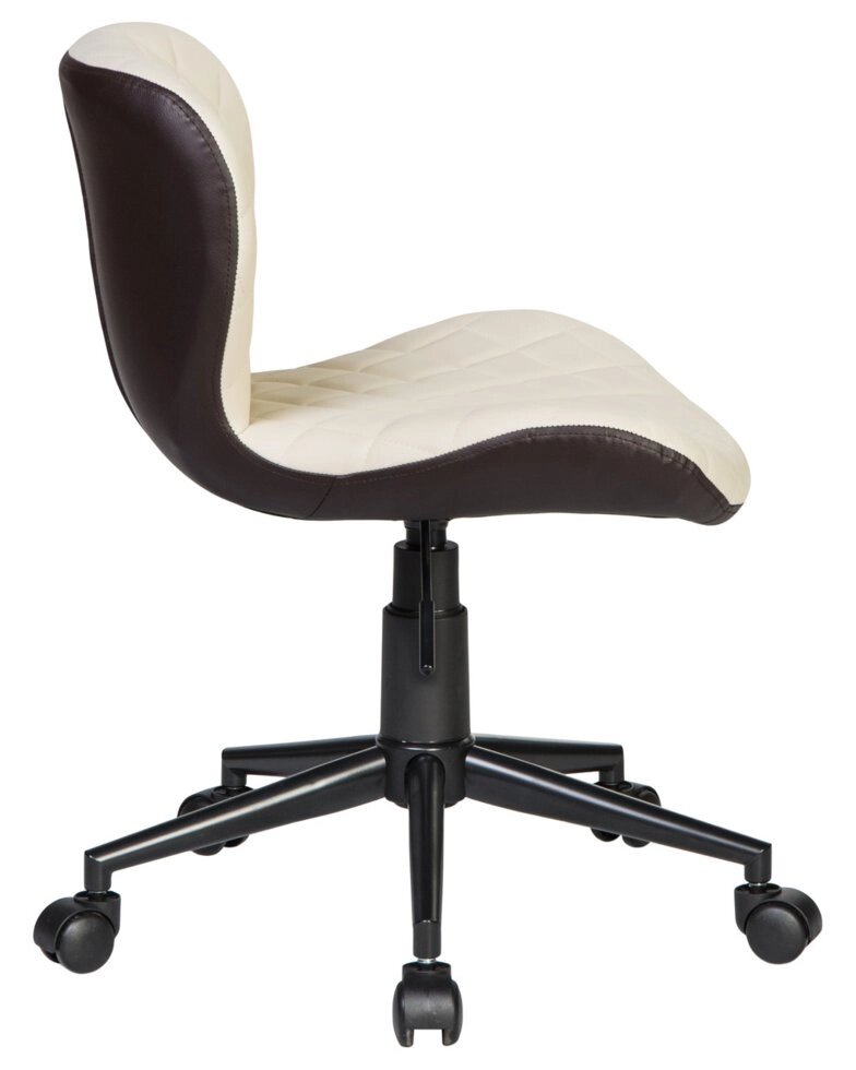 Кресло офисное LM-9700 кремово-коричневое - описание
