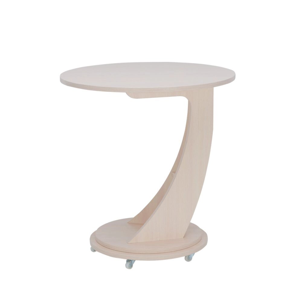 Подкатной столик Акцент 2, Молочный дуб от компании Ассорти Мебель для ВСЕХ - фото 1