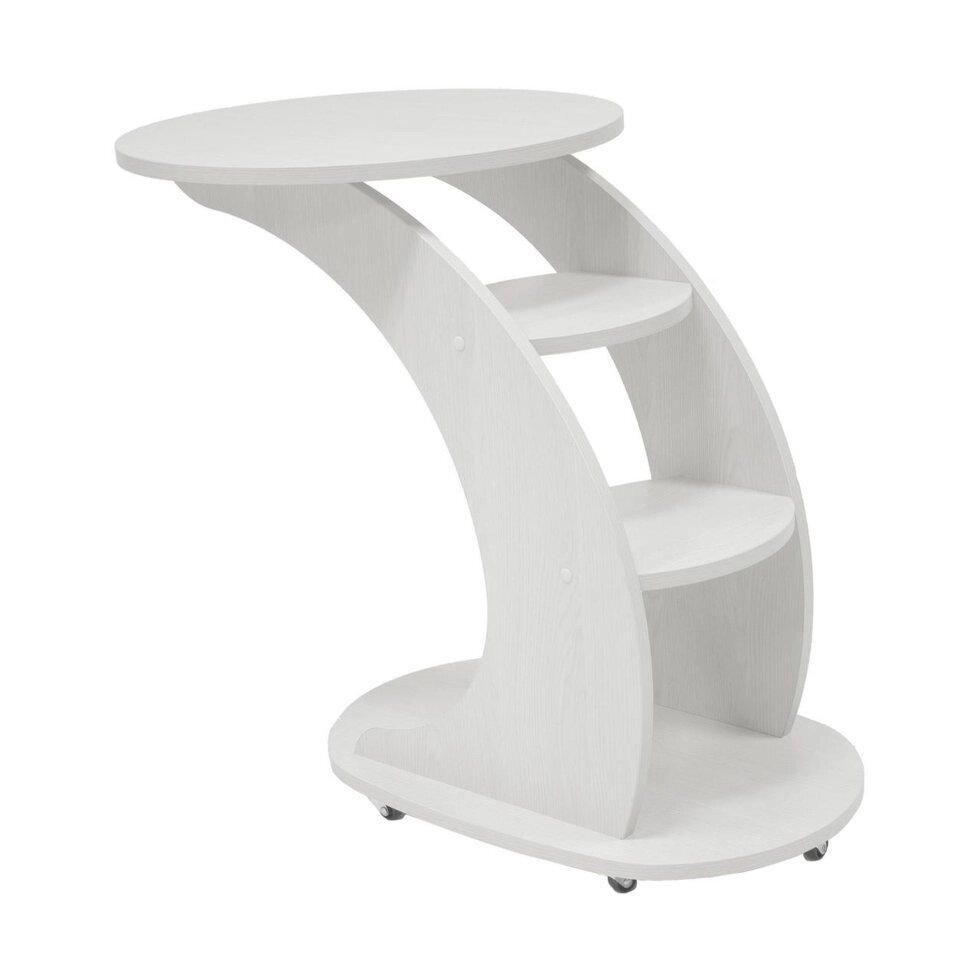 Подкатной столик МИ "Стелс", Молочный дуб от компании Ассорти Мебель для ВСЕХ - фото 1