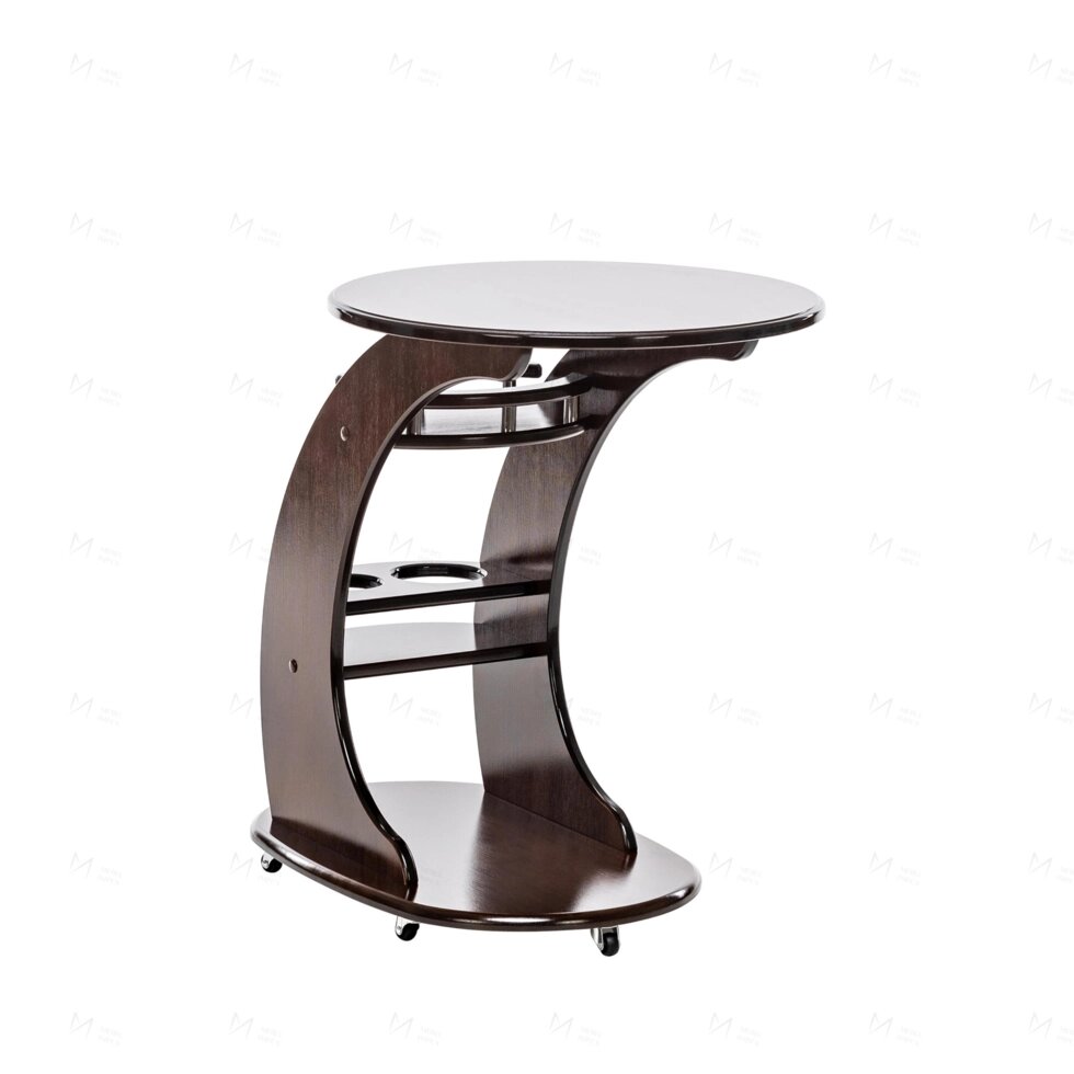 Придиванный столик МИ "Люкс", Орех от компании Ассорти Мебель для ВСЕХ - фото 1