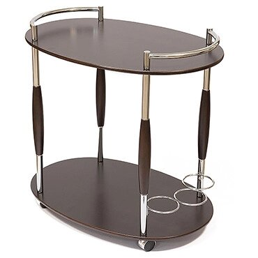Сервировочный столик SC-5037-W (орех) от компании Ассорти Мебель для ВСЕХ - фото 1