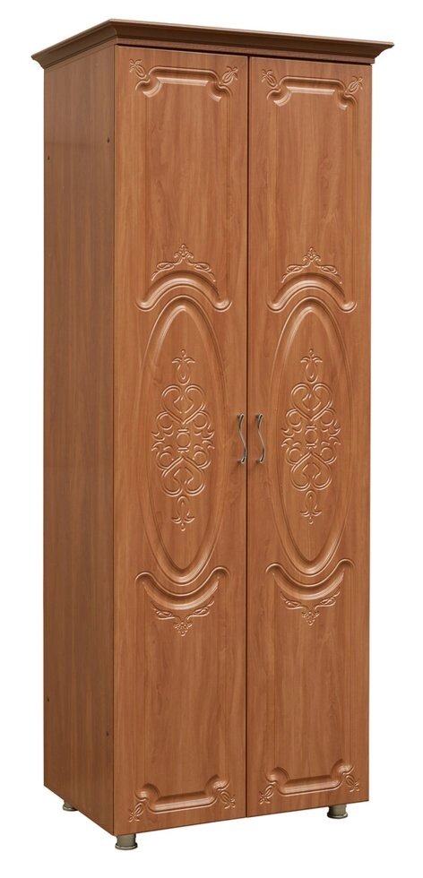 Шкаф 2-х дверный с полками "Глория-10" (модуль  02) от компании Ассорти Мебель для ВСЕХ - фото 1