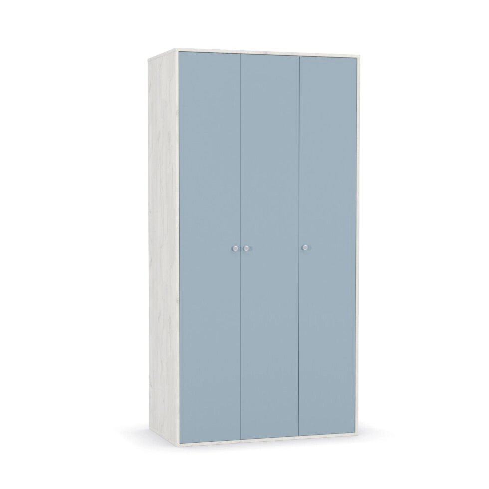 Шкаф для одежды Тетрис Капри синий от компании Ассорти Мебель для ВСЕХ - фото 1