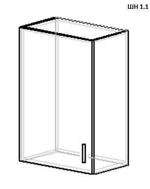 Шкаф навесной сушка ШН 1.1 от компании Ассорти Мебель для ВСЕХ - фото 1