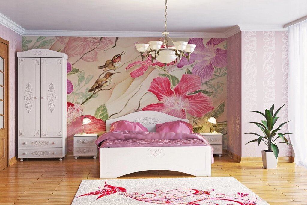 Спальня Ассоль (вариант 5) от компании Ассорти Мебель для ВСЕХ - фото 1