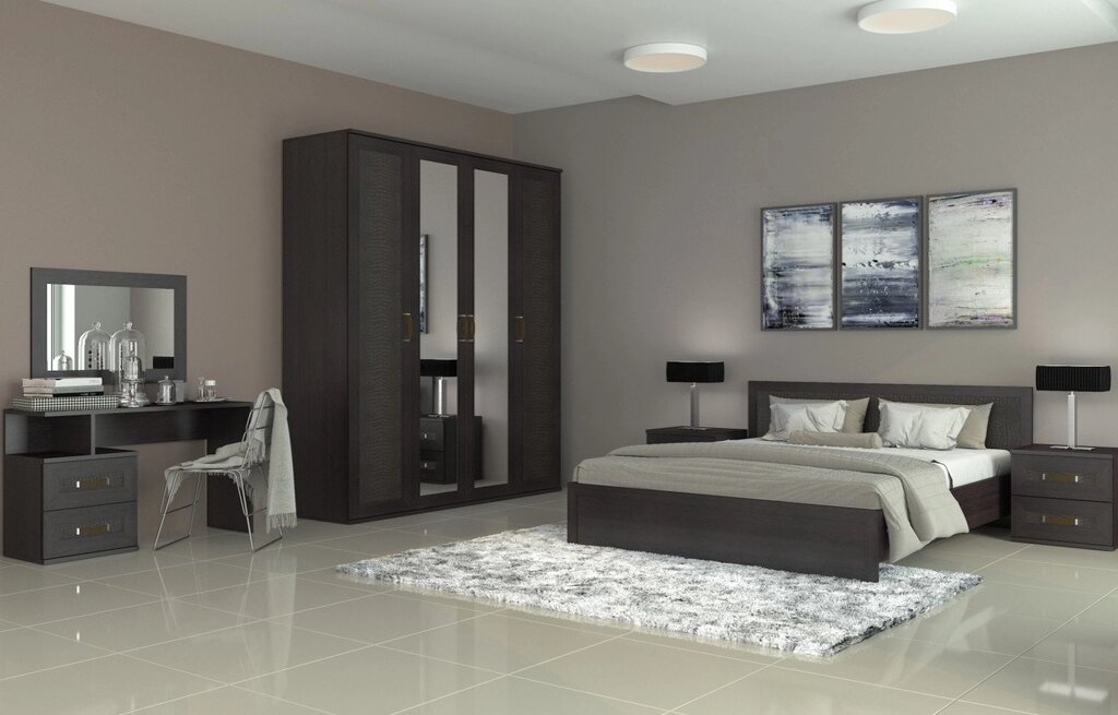 Спальня  GLOSS (вариант 2) от компании Ассорти Мебель для ВСЕХ - фото 1