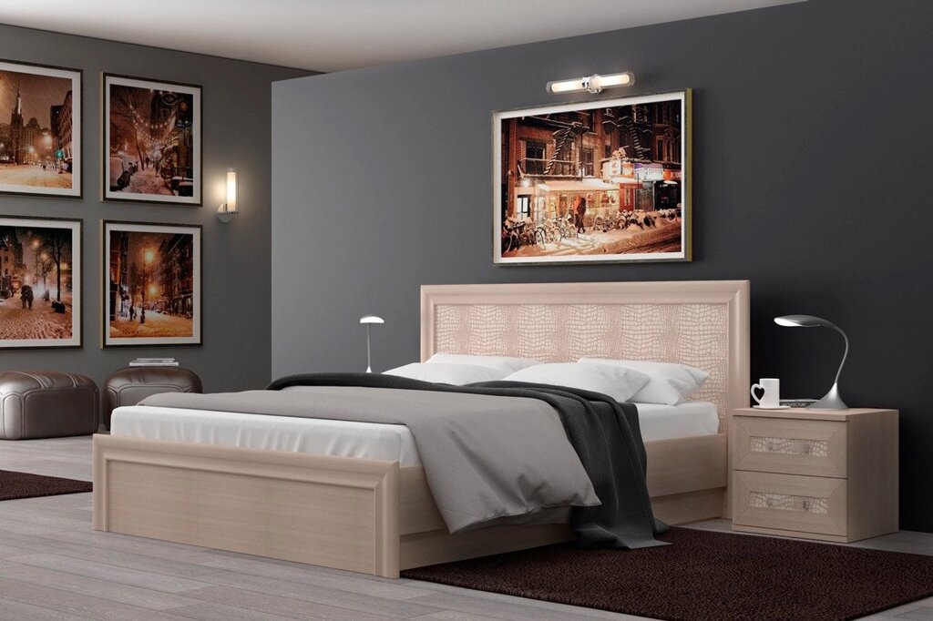 Спальня  GLOSS (вариант 4) от компании Ассорти Мебель для ВСЕХ - фото 1
