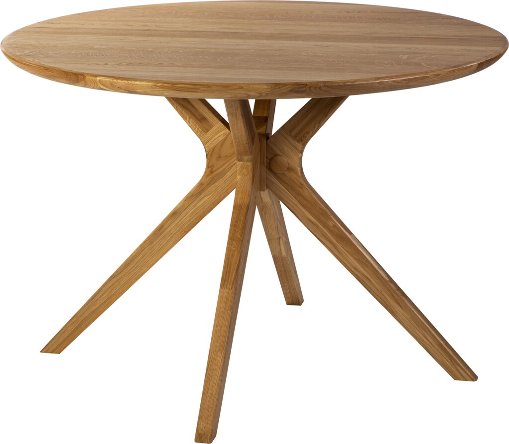 Стол деревянный из массива дуба Эмирель D110 Дуб светлый от компании Ассорти Мебель для ВСЕХ - фото 1