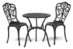 Стол и два стула Secret De Maison «Романс»Romance) (Чёрный)