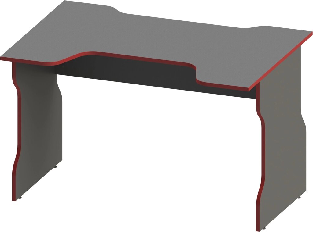 Стол компьютерный ВАРДИГ K1  антрацит/красный от компании Ассорти Мебель для ВСЕХ - фото 1