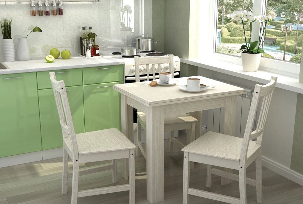 Стол кухонный раскладной (СМ) от компании Ассорти Мебель для ВСЕХ - фото 1