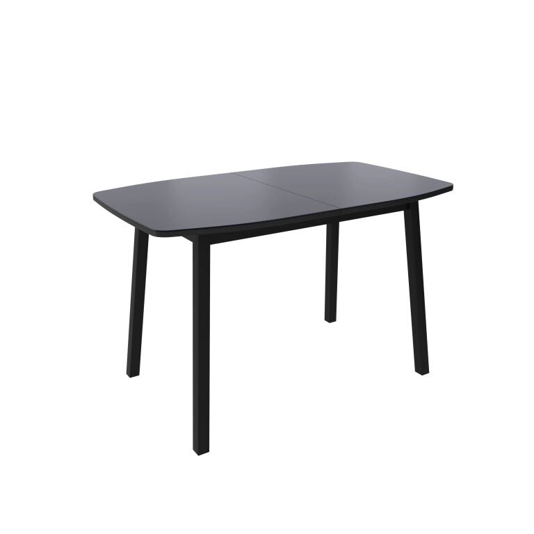 Стол обеденный раздвижной Лион черный (НМ) от компании Ассорти Мебель для ВСЕХ - фото 1