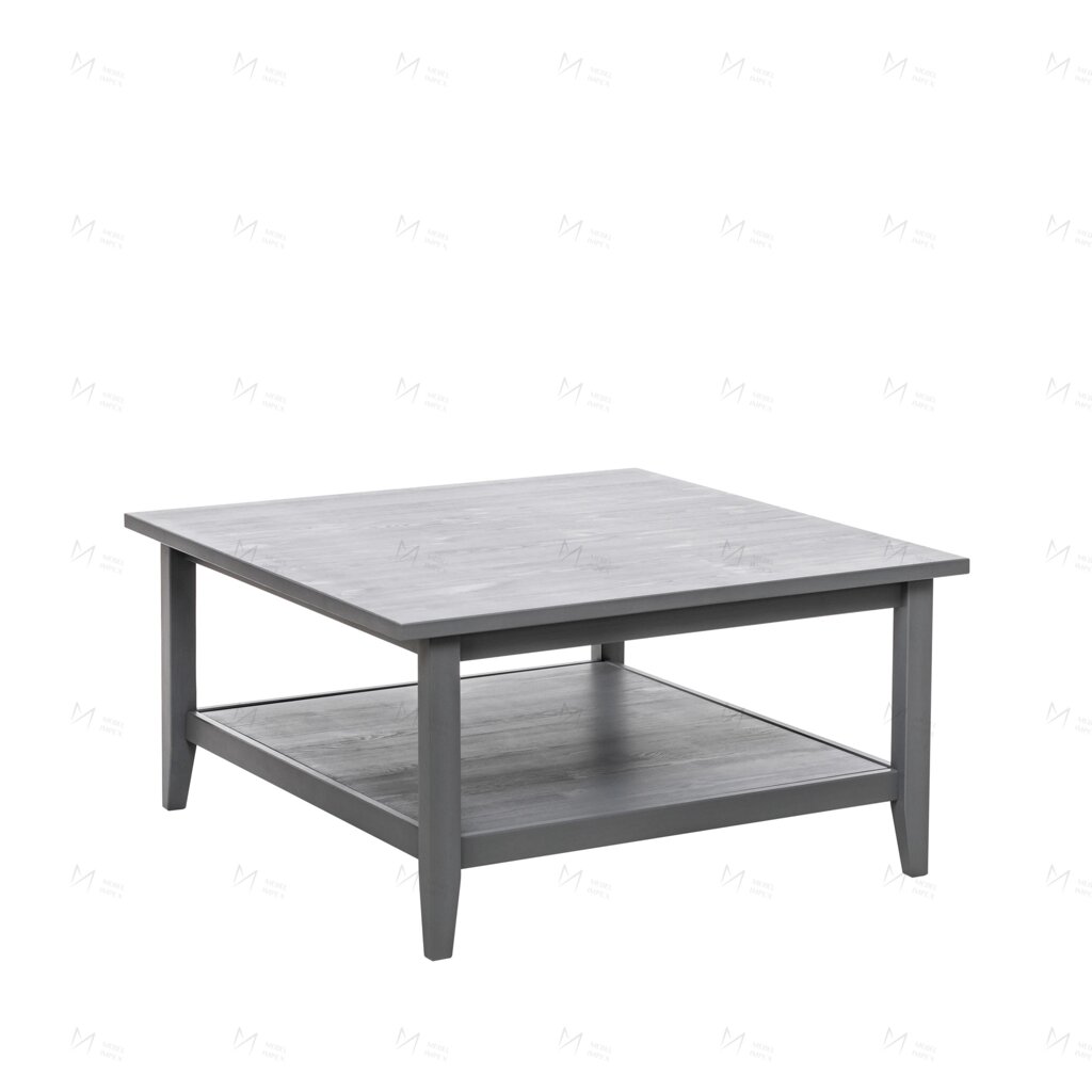 Стол журнальный Мира (90*90) серый от компании Ассорти Мебель для ВСЕХ - фото 1