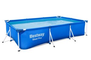 Бассейн Bestway 56411 каркасный, 300х201х66 см, 3300 л