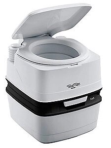 Биотуалет PORTA POTTI Qube 165 21л, гофр. помпа