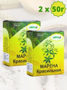 Марена красильная корень Авита 50 г. х 2 шт.