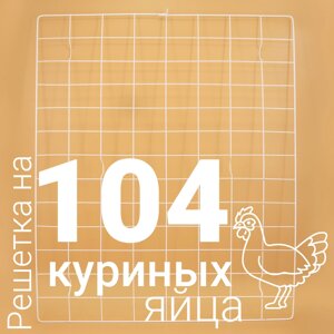 Решетка куриная №19 для Несушка 104 (104 ячеек)