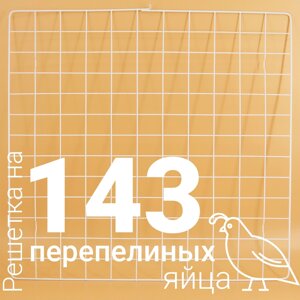 Решетка перепелиная 143 ячейки №6 для Несушка 63