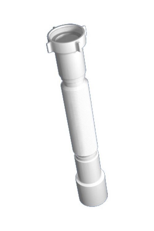 Гофра с гайкой 11/2"-40/50  Ани-Пласт K 106 (Россия) от компании Компания "Три Дюйма" - фото 1