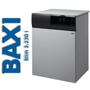 Котел газовый напольный Бакси Слим / BAXI Slim 2.300 I / Котел отопления Baxi (Италия)