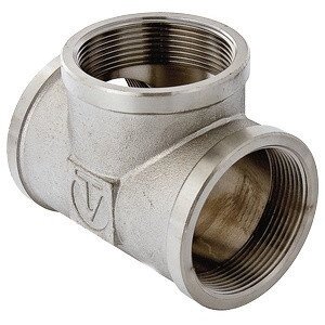 Тройник латунный d1/2" VTr. 130. N. Valtec / Валтек