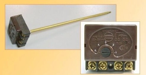 Термостат регулируемый с биполярной защитой для водонагревателей TMS 20A - скидка