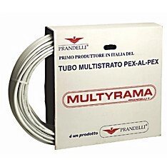 Труба металлопластиковая Пранделли / Prandelli Multyrama d 16 мм Pex-Al-Pex (Италия)