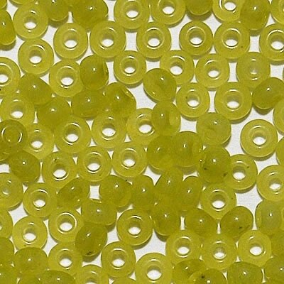 Бисер Чехия, №10, 50г (зеленый восковый) ##от компании## Магазин ШвейМаг - ##фото## 1
