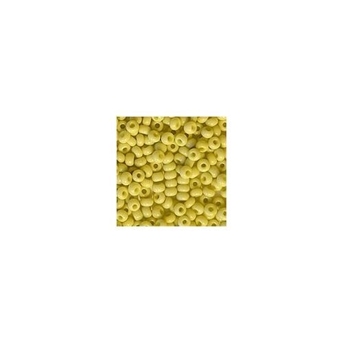 Бисер Чехия, №10, 50г (желтый матовый) от компании Магазин ШвейМаг - фото 1