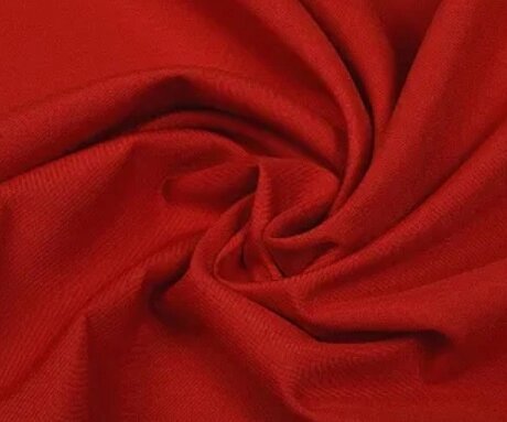 Габардин Фоа 240гр/м2, шир 1,5м (красный) от компании Магазин ШвейМаг - фото 1