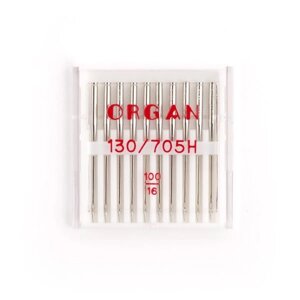 Иглы ORGAN универсальные №100 для БШМ уп. 10игл