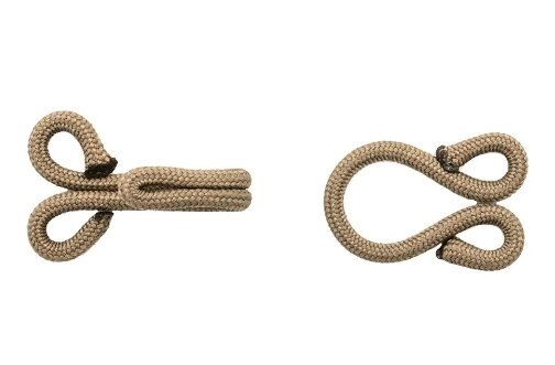 Крючки пришивные в оплетке 23мм (бежевый) от компании Магазин ШвейМаг - фото 1