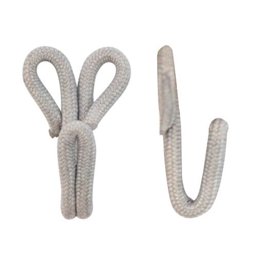 Крючки пришивные в оплетке 23мм (серый) от компании Магазин ШвейМаг - фото 1