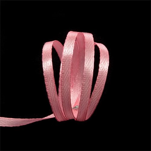 Лента атласная 03мм, 100ярд (91.4м), розовый от компании Магазин ШвейМаг - фото 1