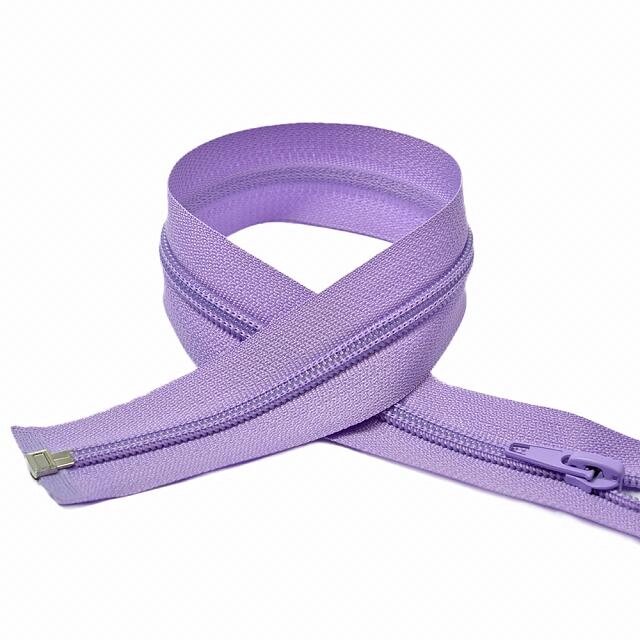 Молния 45см спираль №5 (фиолетовый) ##от компании## Магазин ШвейМаг - ##фото## 1