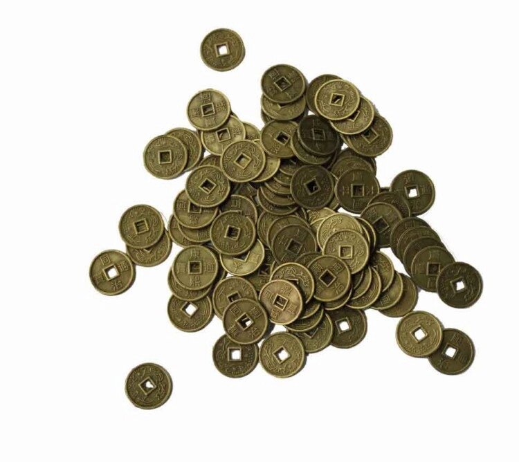 Монисты (монетки пришивные) россыпью d-13мм (бронза) от компании Магазин ШвейМаг - фото 1