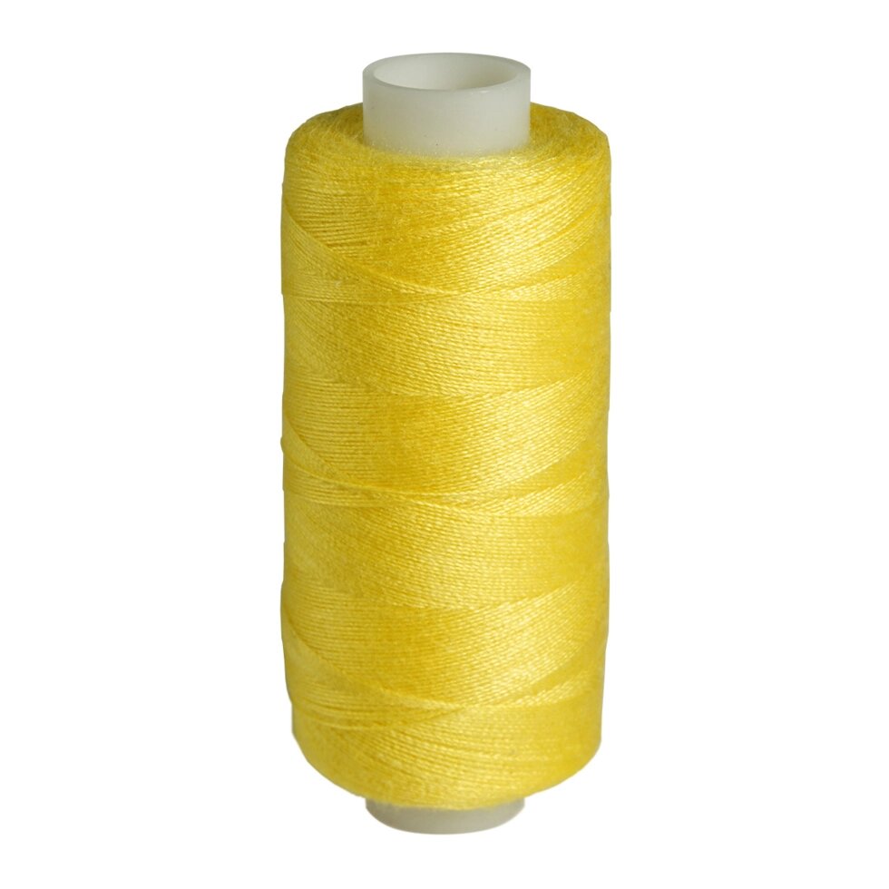 Нитки Bestex 40/2 универсальные 400ярд, цвет 004 (желтый) от компании Магазин ШвейМаг - фото 1