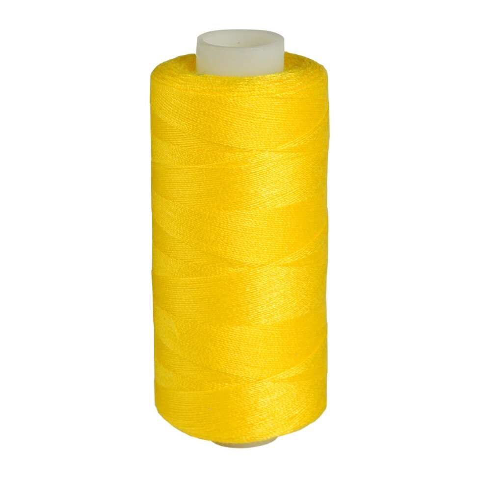 Нитки Bestex 40/2 универсальные 400ярд, цвет 006 (ярко-желтый) от компании Магазин ШвейМаг - фото 1